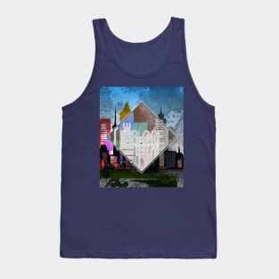 City Skyline EXPLORE always Tank Top